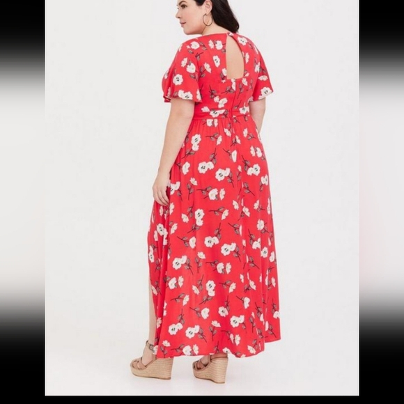 TORRID Maxi Challis Walk Through Dress - Picture 3 of 13